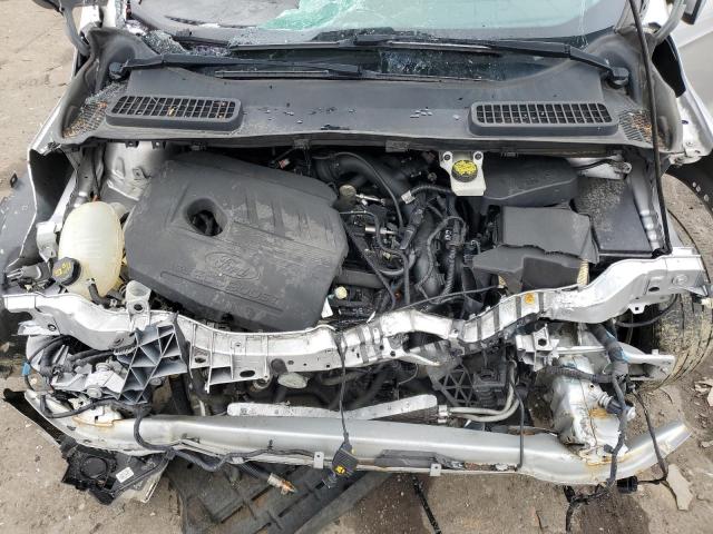 1FMCU9GD5JUC13207 - 2018 FORD ESCAPE SE SILVER photo 12