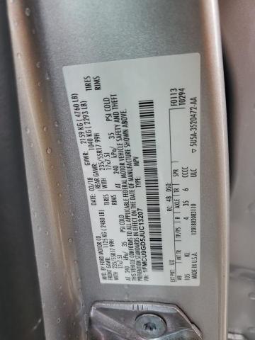 1FMCU9GD5JUC13207 - 2018 FORD ESCAPE SE SILVER photo 13