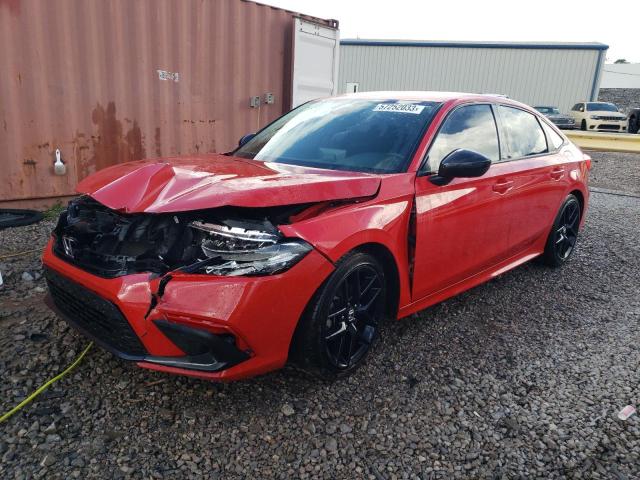 2HGFE2F54NH550848 - 2022 HONDA CIVIC SPORT 红色 照片 1