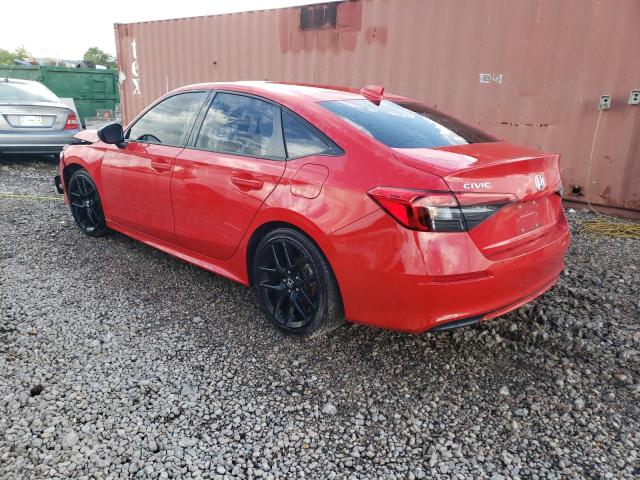 2HGFE2F54NH550848 - 2022 HONDA CIVIC SPORT 红色 照片 2