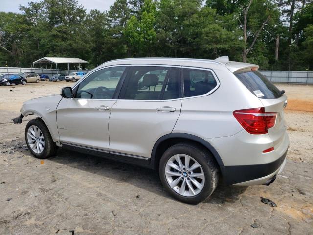 5UXWX9C50D0D04261 - 2013 BMW X3 XDRIVE28I GOLD photo 2