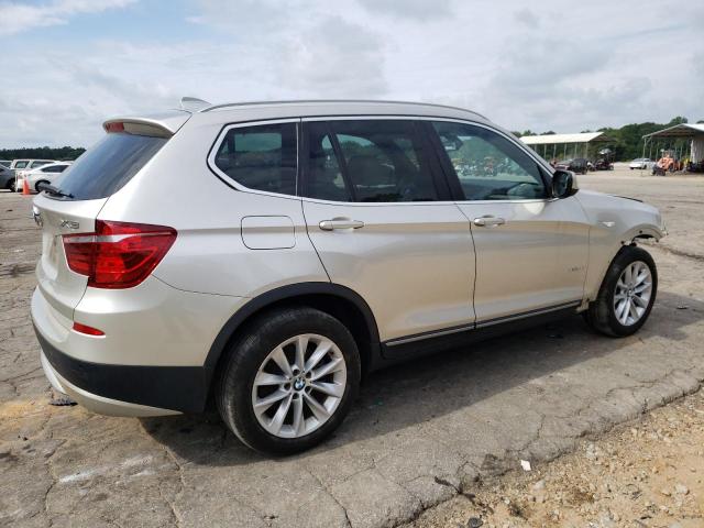 5UXWX9C50D0D04261 - 2013 BMW X3 XDRIVE28I GOLD photo 3