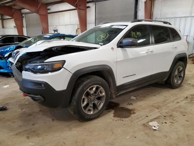 1C4PJMBX8KD387034 - 2019 JEEP CHEROKEE TRAILHAWK WHITE photo 1