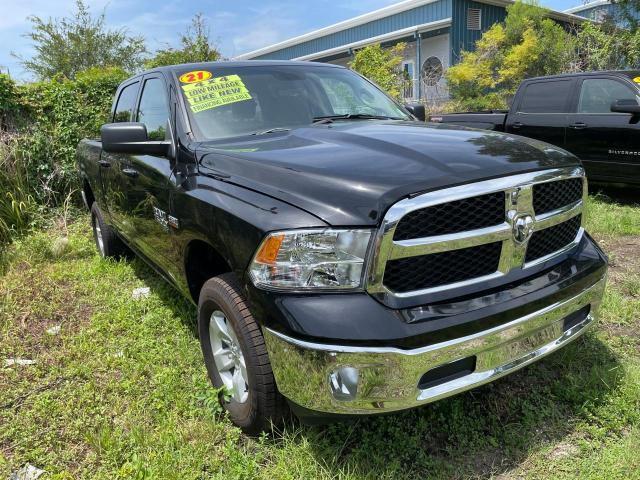 1C6RR7TTXMS521918 - 2021 RAM 1500 CLASS SLT BLACK photo 1