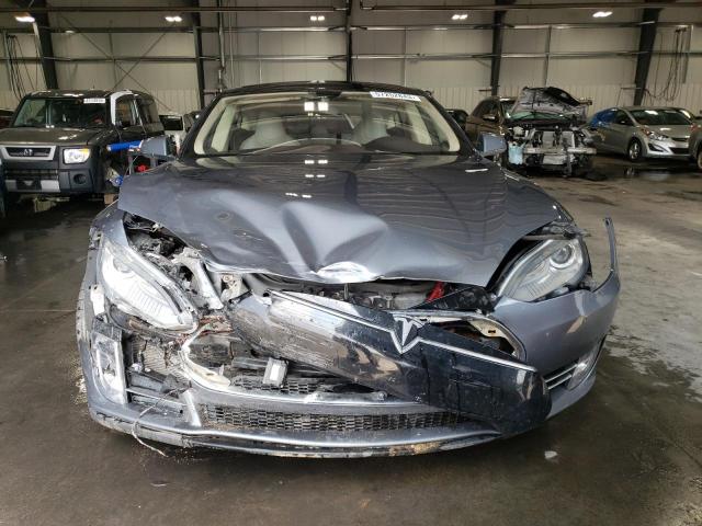 5YJSA1DP8DFP25338 - 2013 TESLA MODEL S Boz foto 5