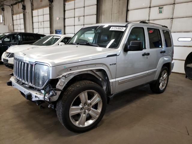 1C4PJLFK6CW123633 - 2012 JEEP LIBERTY JET SILVER photo 1