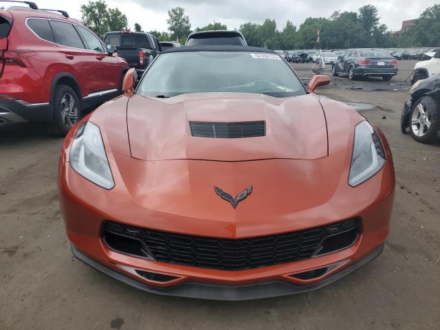 1G1YF3D76G5108817 - 2016 CHEVROLET CORVETTE STINGRAY 3LT ORANGE photo 5