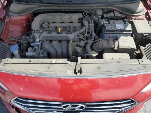 3KPC24A69LE114902 - 2020 HYUNDAI ACCENT SE RED photo 11
