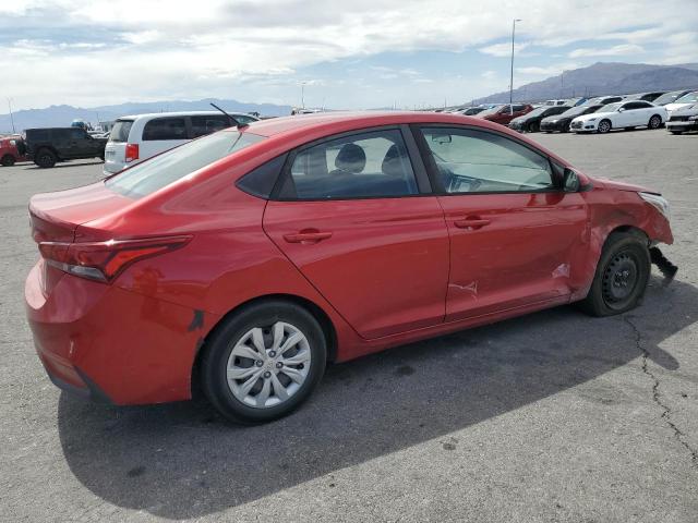 3KPC24A69LE114902 - 2020 HYUNDAI ACCENT SE RED photo 3