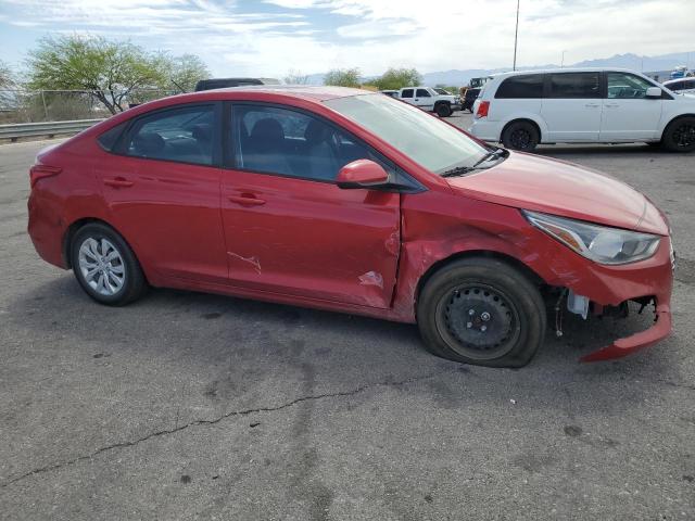 3KPC24A69LE114902 - 2020 HYUNDAI ACCENT SE RED photo 4