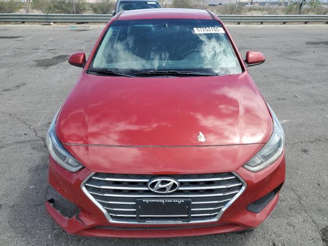 3KPC24A69LE114902 - 2020 HYUNDAI ACCENT SE RED photo 5