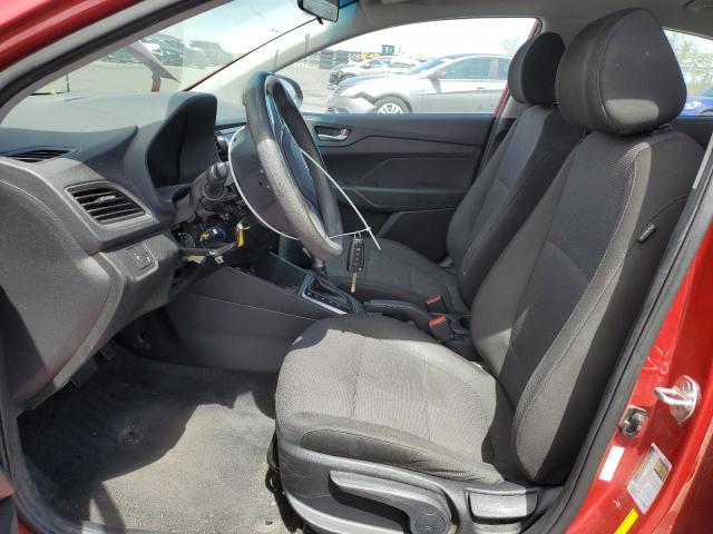 3KPC24A69LE114902 - 2020 HYUNDAI ACCENT SE RED photo 7