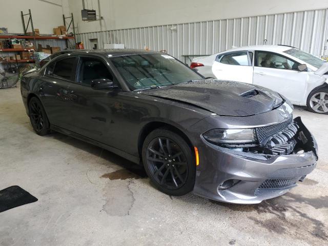 2C3CDXHG9NH123041 - 2022 DODGE CHARGER GT GRAY photo 4