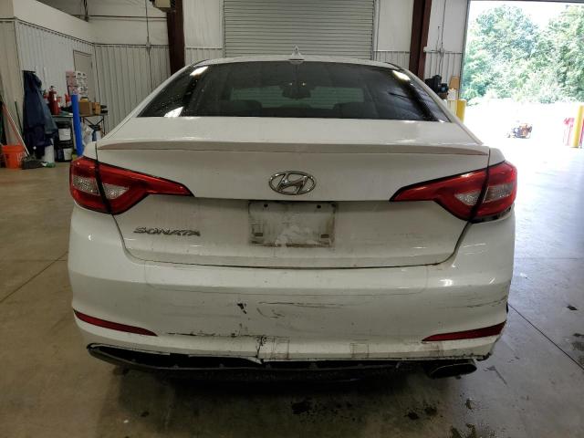 5NPE24AF0HH578091 - 2017 HYUNDAI SONATA SE WHITE photo 6