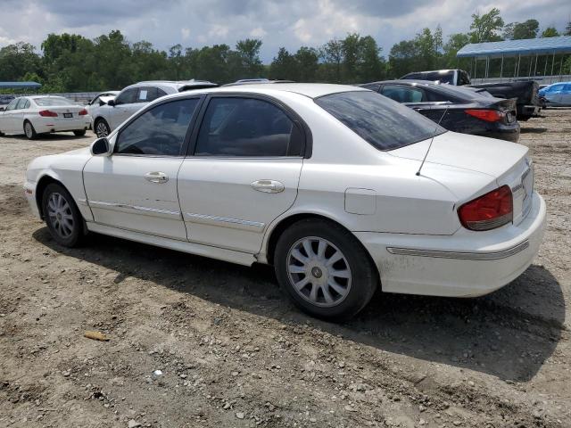 KMHWF35H85A146605 - 2005 HYUNDAI SONATA GLS WHITE photo 2