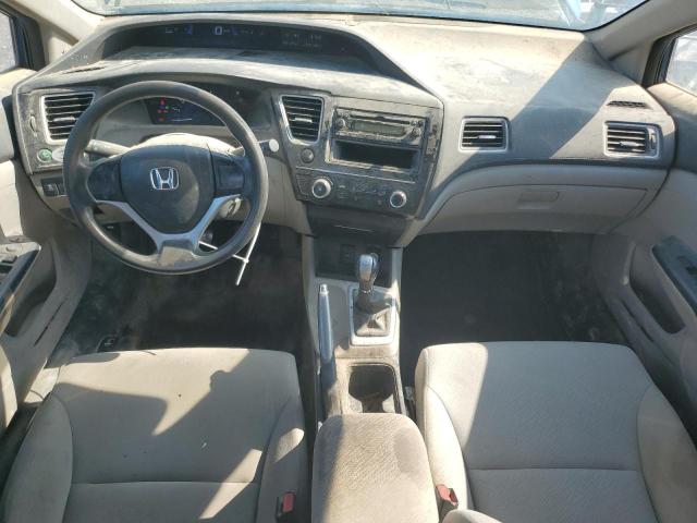 2HGFB2E28DH012376 - 2013 HONDA CIVIC DX BLUE photo 8