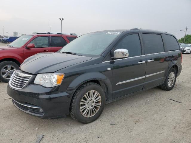 2C4RC1CG5ER251834 - 2014 CHRYSLER TOWN & COU TOURING L BLACK photo 1