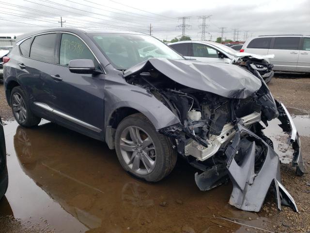 5J8TC2H7XKL007302 - 2019 ACURA RDX ADVANCE GRAY photo 4