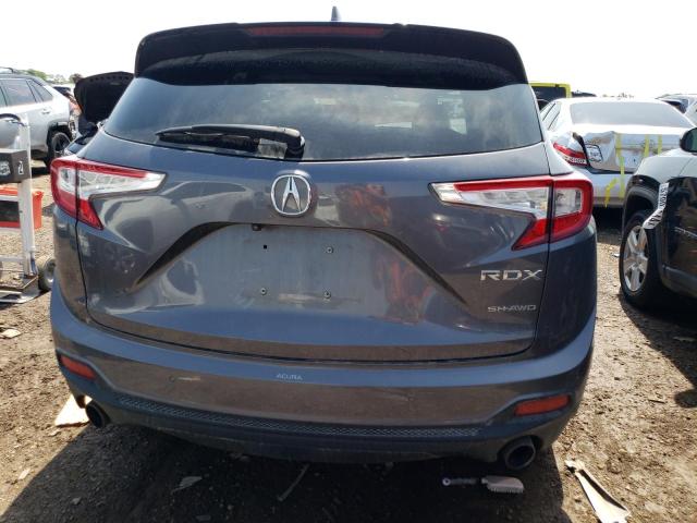 5J8TC2H7XKL007302 - 2019 ACURA RDX ADVANCE GRAY photo 6