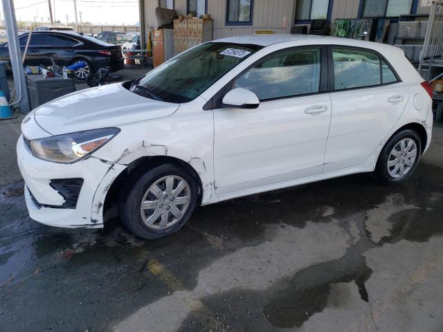 3KPA25AD8ME378111 - 2021 KIA RIO S WHITE photo 1