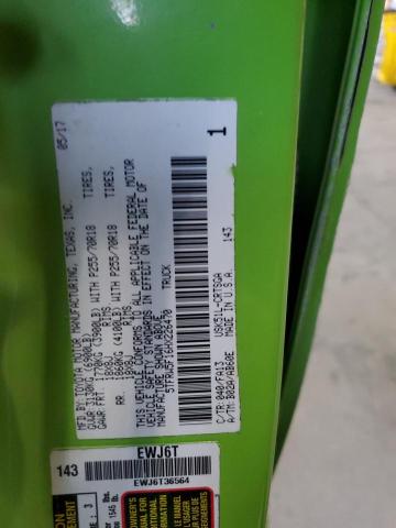 5TFRW5F16HX226470 - 2017 TOYOTA TUNDRA DOUBLE CAB SR/SR5 GREEN photo 12