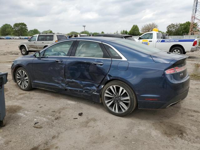 3LN6L5E96HR645538 - 2017 LINCOLN MKZ RESERVE BLUE photo 2