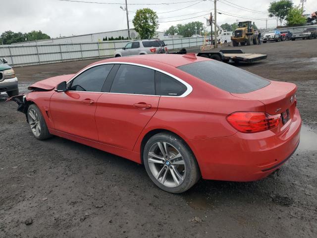 WBA4F9C30HG813106 - 2017 BMW 430XI GRAN COUPE RED photo 2