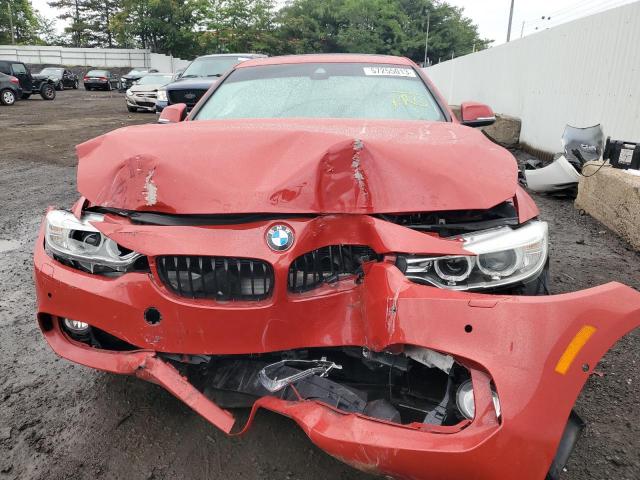 WBA4F9C30HG813106 - 2017 BMW 430XI GRAN COUPE RED photo 5