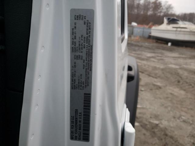 1C4HJXDN6MW772259 - 2021 JEEP WRANGLER U SPORT თეთრი ფოტო 13