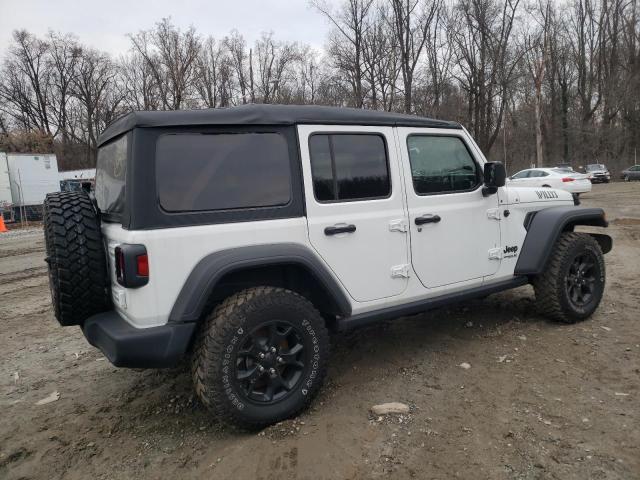 1C4HJXDN6MW772259 - 2021 JEEP WRANGLER U SPORT თეთრი ფოტო 3