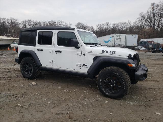 1C4HJXDN6MW772259 - 2021 JEEP WRANGLER U SPORT თეთრი ფოტო 4