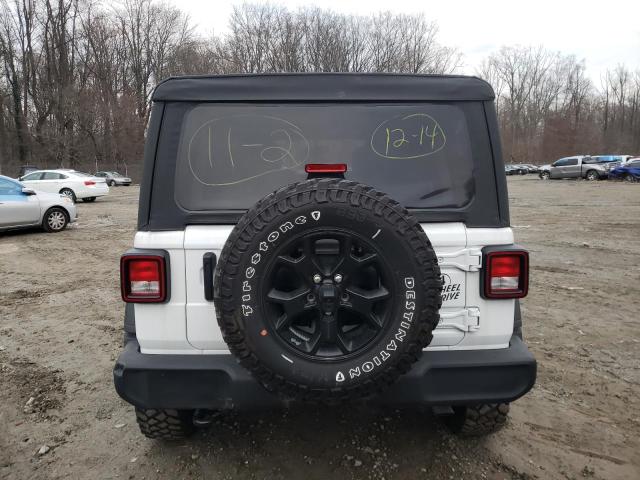 1C4HJXDN6MW772259 - 2021 JEEP WRANGLER U SPORT თეთრი ფოტო 6