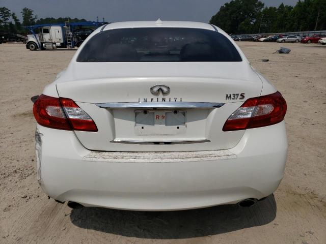 JN1BY1AP9CM334076 - 2012 INFINITI M37 WHITE photo 6