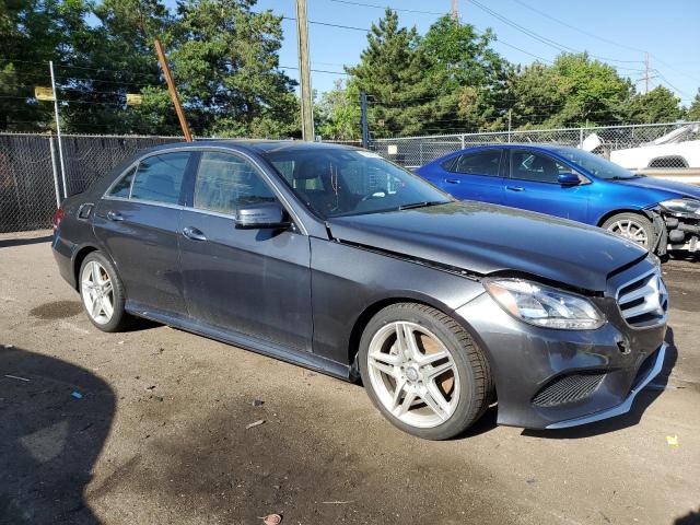 WDDHF8JB8EB029277 - 2014 MERCEDES-BENZ E 350 4MATIC GRAY photo 4