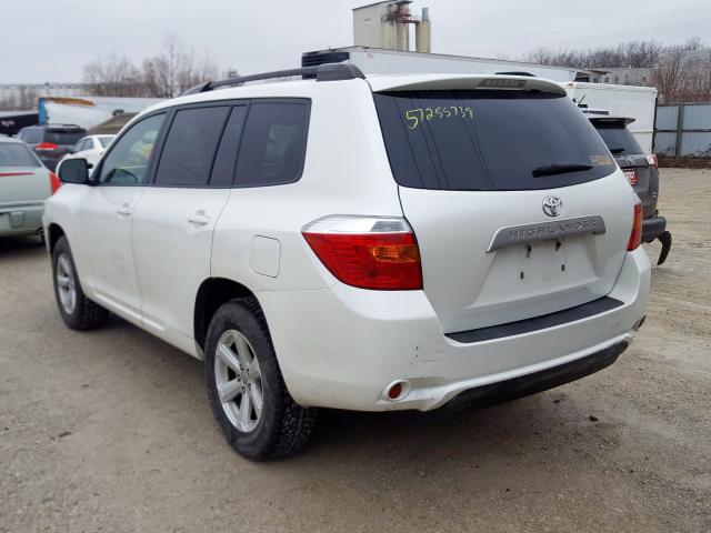 JTEZA3EH9A2009690 - 2010 TOYOTA HIGHLANDER  photo 3