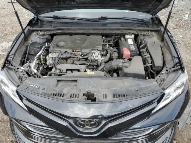 4T1B11HK9JU130043 - 2018 TOYOTA CAMRY L BLACK photo 11