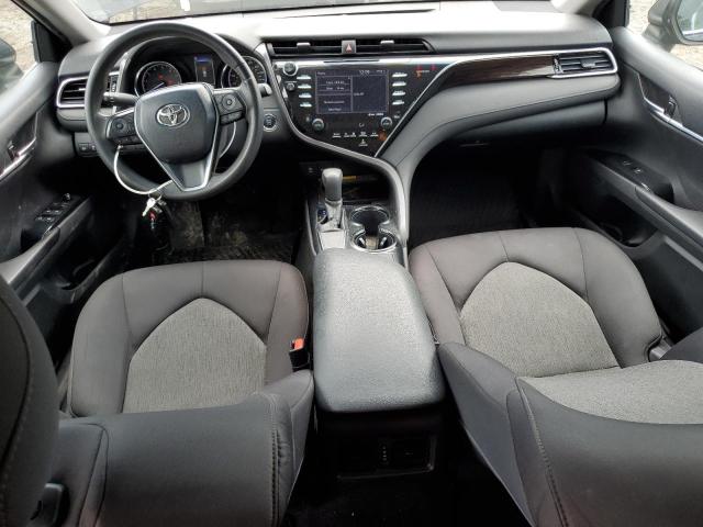 4T1B11HK9JU130043 - 2018 TOYOTA CAMRY L BLACK photo 8