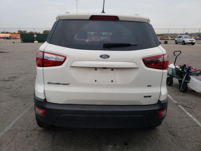 MAJ3P1TE6JC172660 - 2018 FORD ECOSPORT SE WHITE photo 6