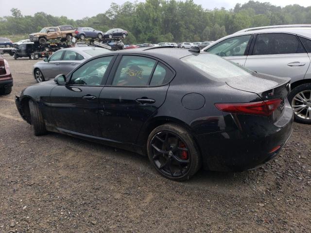 ZARFANAN7K7613702 - 2019 ALFA ROMEO GIULIA BLACK photo 2