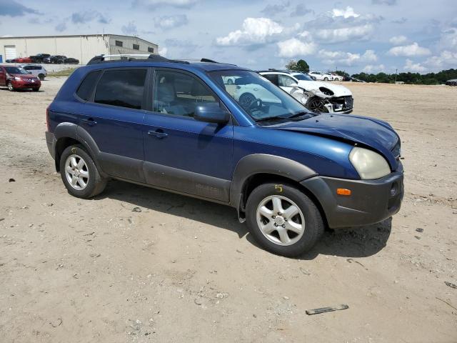 KM8JN12D55U153447 - 2005 HYUNDAI TUCSON GLS BLUE photo 4