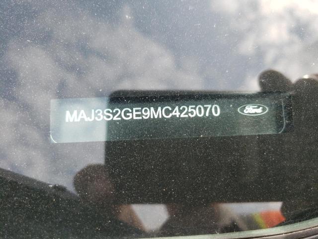 MAJ3S2GE9MC425070 - 2021 FORD ECOSPORT SE BLACK photo 13