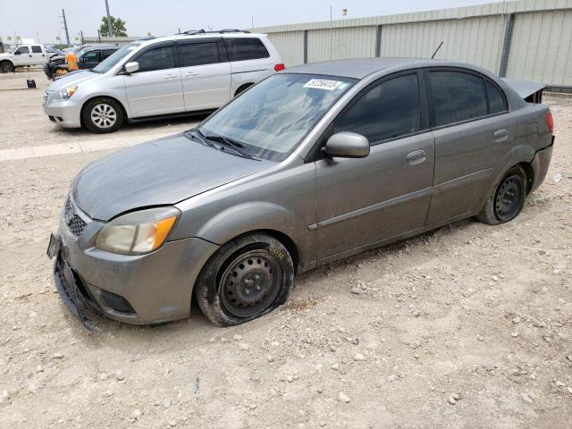 KNADH4A33B6952904 - 2011 KIA RIO BASE GRAY photo 1