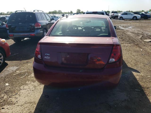 1G8AJ58F76Z177960 - 2006 SATURN ION LEVEL 2 MAROON photo 6