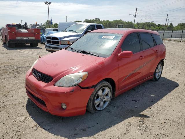 2T1KR32E36C621689 - 2006 TOYOTA COROLLA MA XR RED photo 1