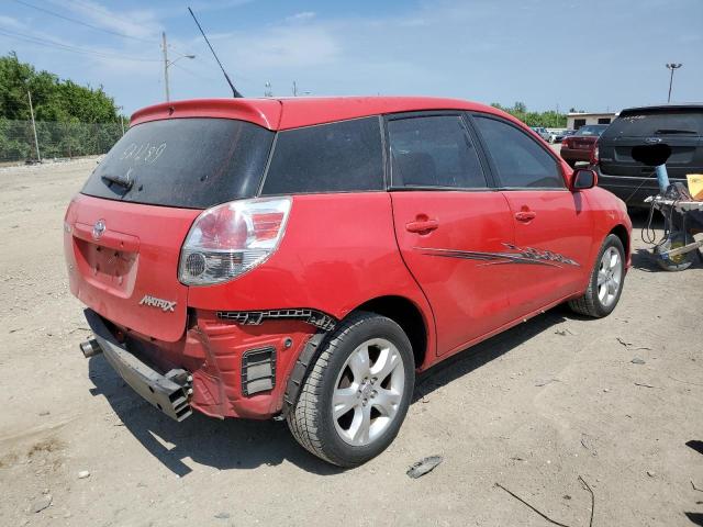 2T1KR32E36C621689 - 2006 TOYOTA COROLLA MA XR RED photo 3