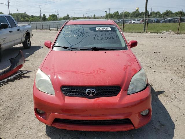 2T1KR32E36C621689 - 2006 TOYOTA COROLLA MA XR RED photo 5