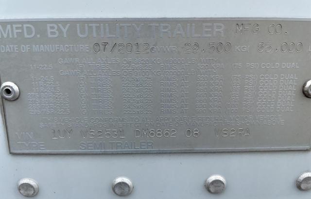 1UYVS2531DM686208 - 2013 UTILITY WHEEL/TOOL თეთრი ფოტო 10