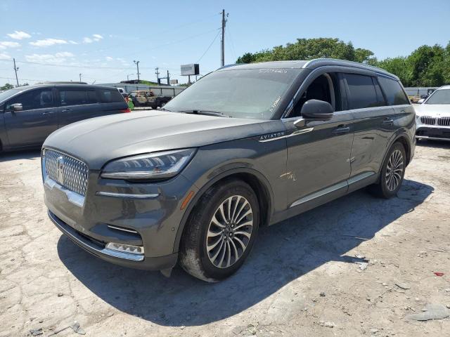 5LM5J7WC1LGL17402 - 2020 LINCOLN AVIATOR RESERVE Gris photo 1