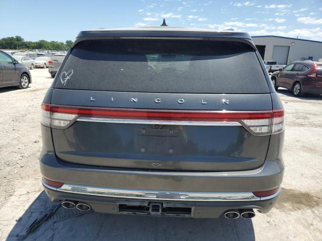 5LM5J7WC1LGL17402 - 2020 LINCOLN AVIATOR RESERVE Gris photo 6