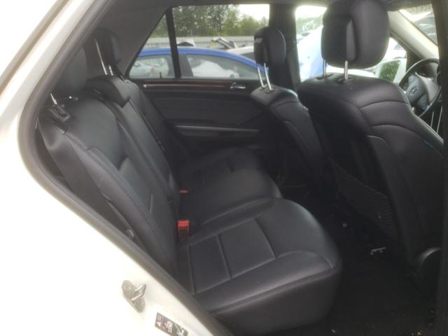 4JGBB8GB9BA756380 - 2011 MERCEDES-BENZ ML 350 4MATIC WHITE photo 11